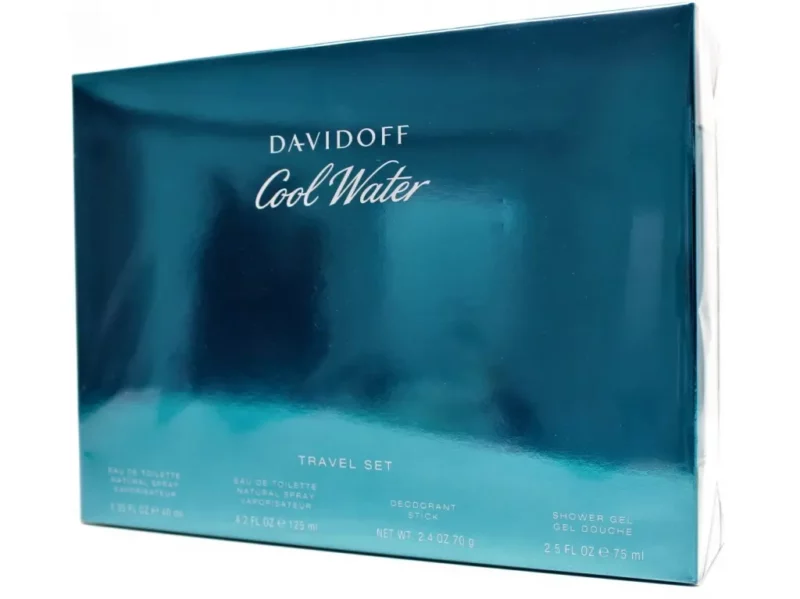 Davidoff Cool Water Eau de Toilette 40ml Travel Gift Set