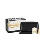 YSL Libre Edp 50ml & Rouge Pur Couture N°1 1.4ml & Black Pouch