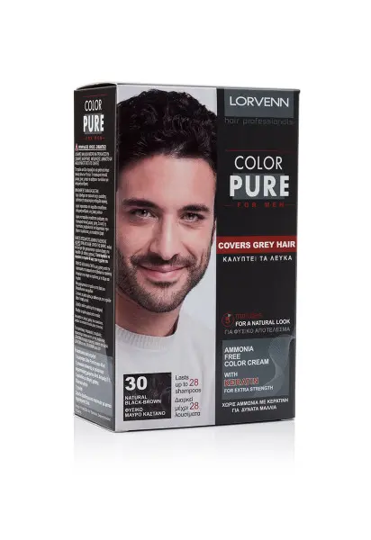 Color Pure Βαφή Μαλλιών Για Άντρες