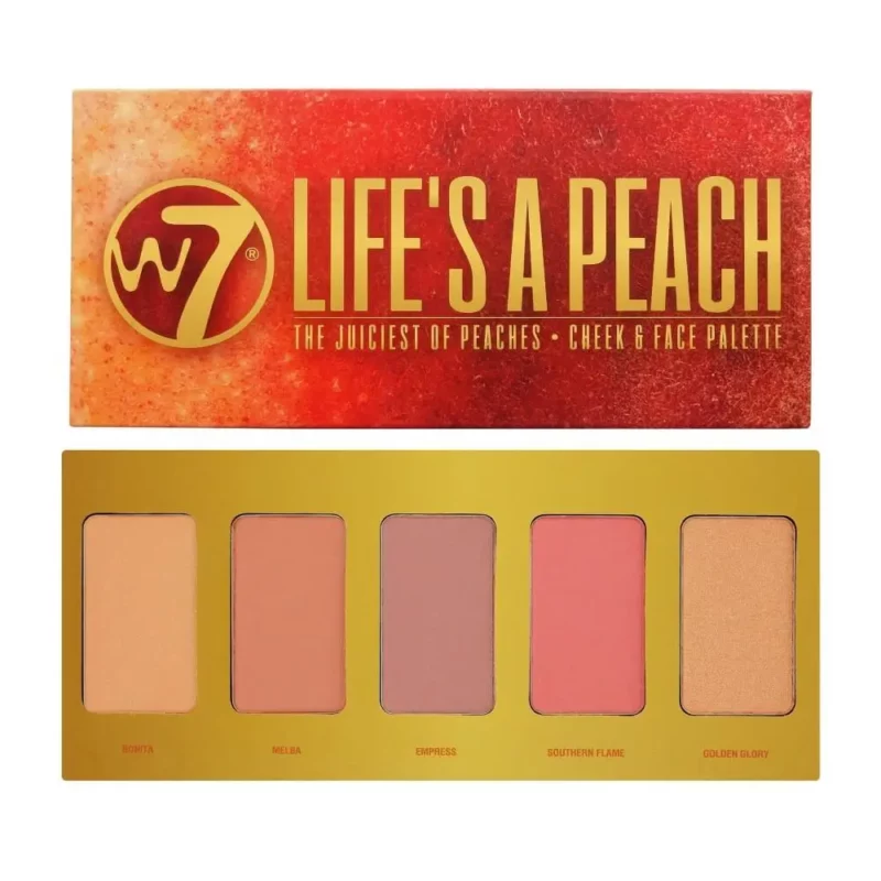 W7 Life's a Peach Eye Colour Palette