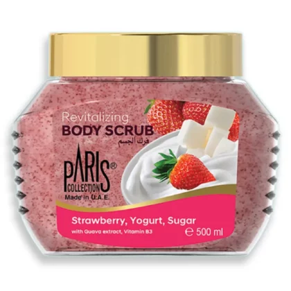 Paris Collection Strawberry Yogurt Sugar Body Scrub 500ml
