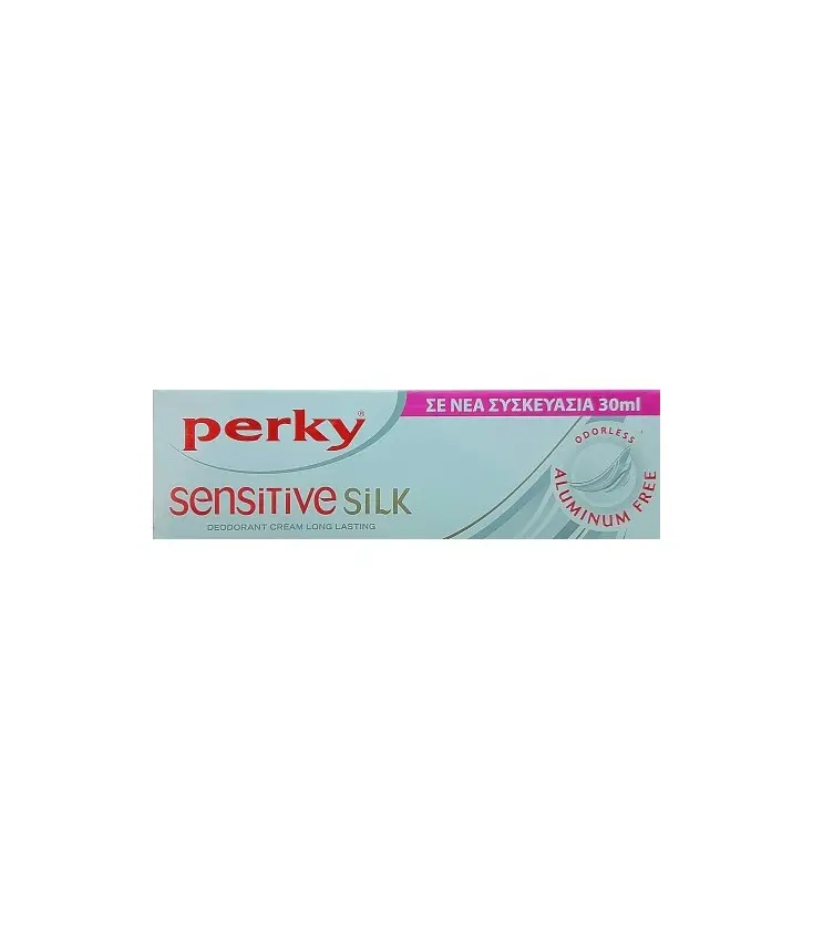 Perky Sensitive Silk Cream Αποσμητική Κρέμα 30ml