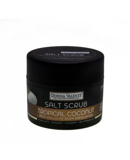 Donna Valente Tropical Coconut Salt Scrub 250gr